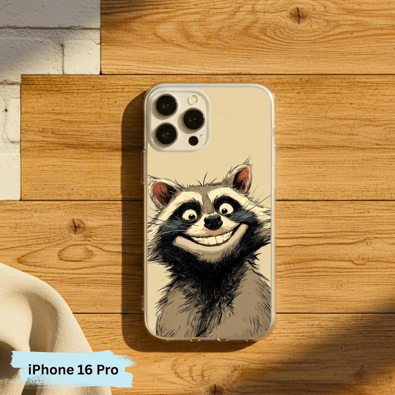 Meme Raccoon, Trash Bandit Grin Phone Case IPhone