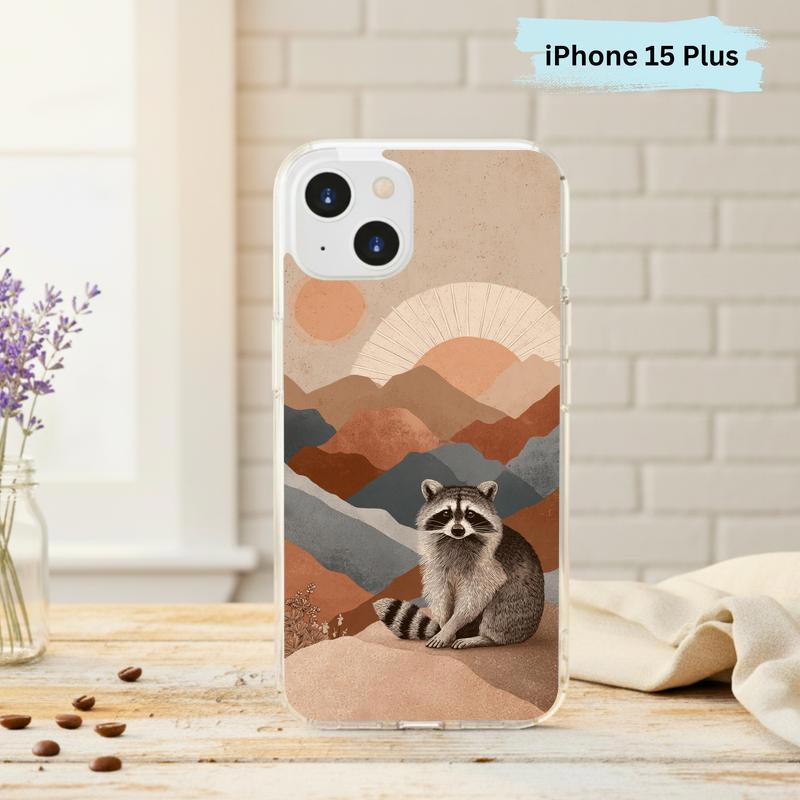 Boho Desert Meme Raccoon Phone Case IPhone Boho Desert Meme Raccoon Phone Case IPhone