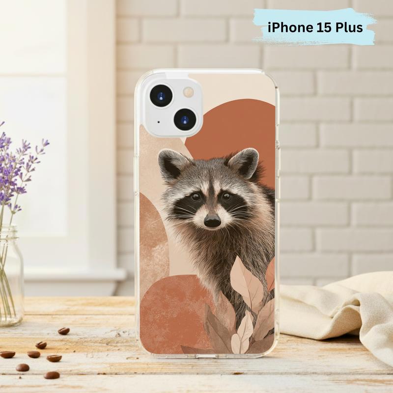 Boho Desert Meme Raccoon Close-Up Phone Case IPhone Boho Desert Meme Raccoon Close-Up Phone Case IPhone