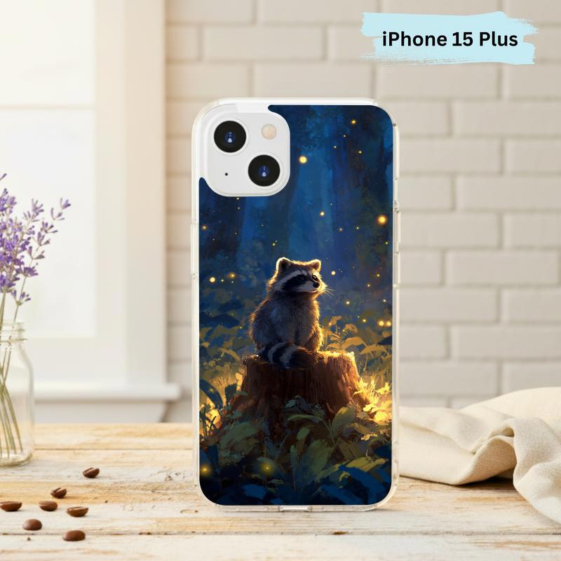 Magical Woodland Raccoon Phone Case IPhone Magical Woodland Raccoon Phone Case IPhone