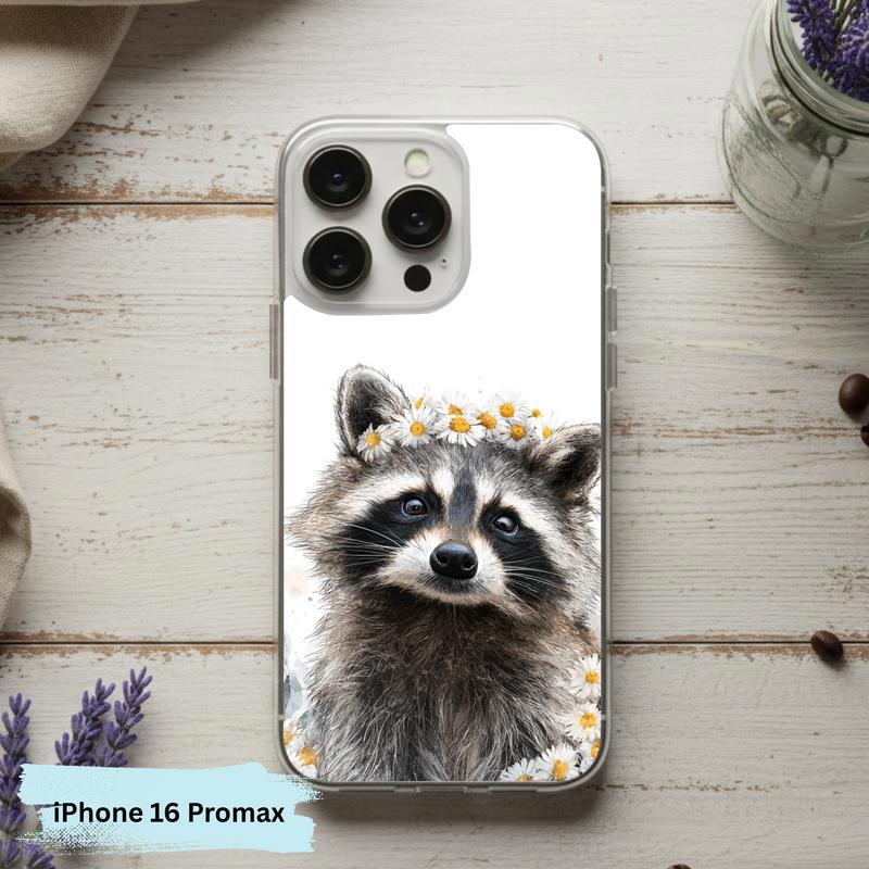 Hippy Meme Raccoon Flower Power Stare Phone Case IPhone Hippy Meme Raccoon Flower Power Stare Phone Case IPhone