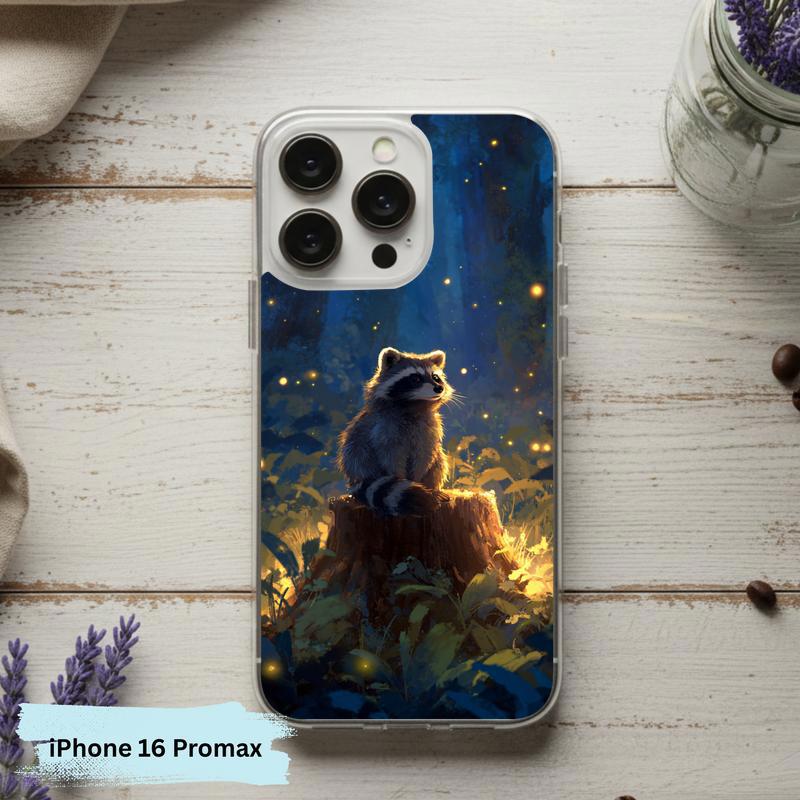 Magical Woodland Raccoon Phone Case IPhone Magical Woodland Raccoon Phone Case IPhone