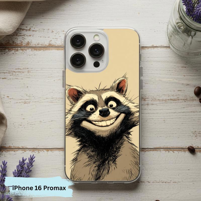 Meme Raccoon, Trash Bandit Grin Phone Case IPhone