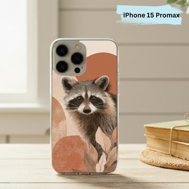 Boho Desert Meme Raccoon Close-Up Phone Case IPhone Boho Desert Meme Raccoon Close-Up Phone Case IPhone
