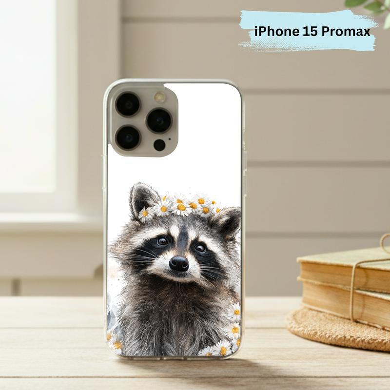 Hippy Meme Raccoon Flower Power Stare Phone Case IPhone Hippy Meme Raccoon Flower Power Stare Phone Case IPhone