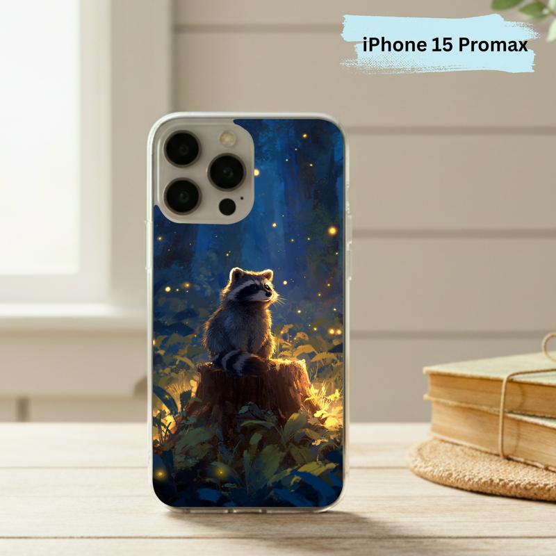 Magical Woodland Raccoon Phone Case IPhone Magical Woodland Raccoon Phone Case IPhone