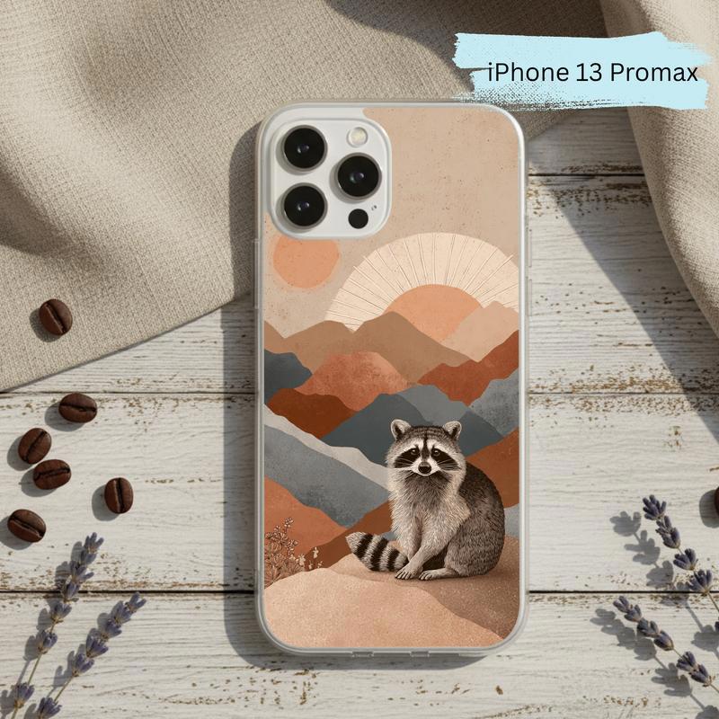 Boho Desert Meme Raccoon Phone Case IPhone Boho Desert Meme Raccoon Phone Case IPhone