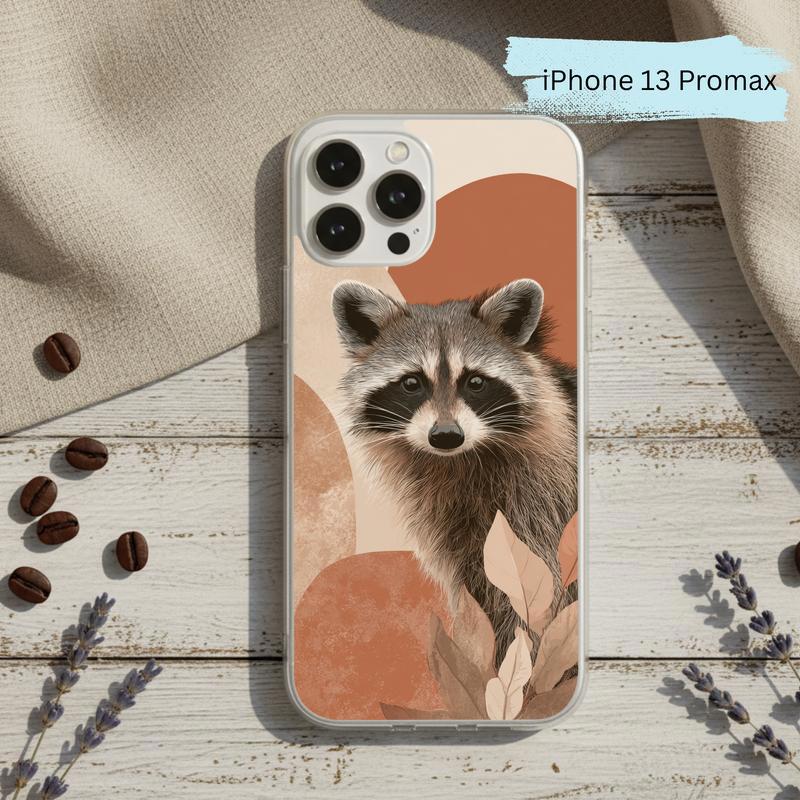 Boho Desert Meme Raccoon Close-Up Phone Case IPhone Boho Desert Meme Raccoon Close-Up Phone Case IPhone