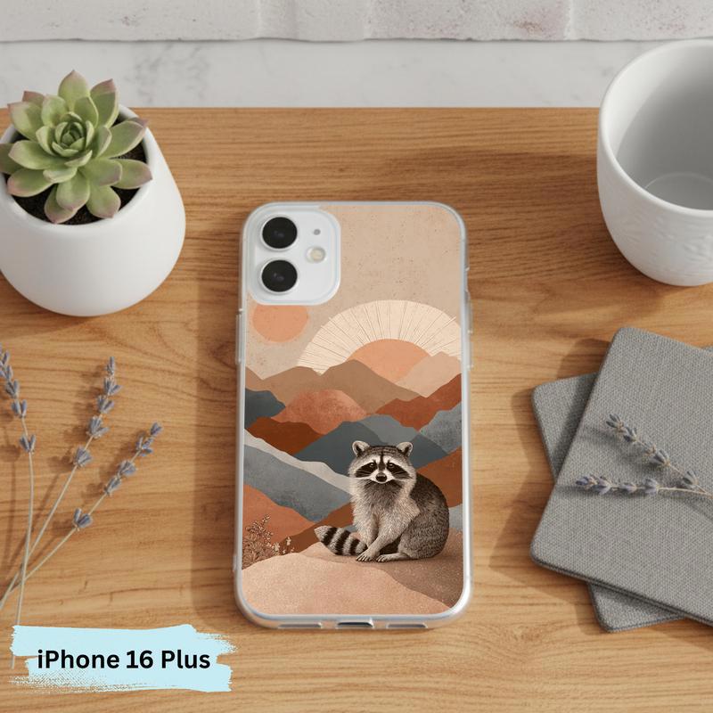 Boho Desert Meme Raccoon Phone Case IPhone Boho Desert Meme Raccoon Phone Case IPhone