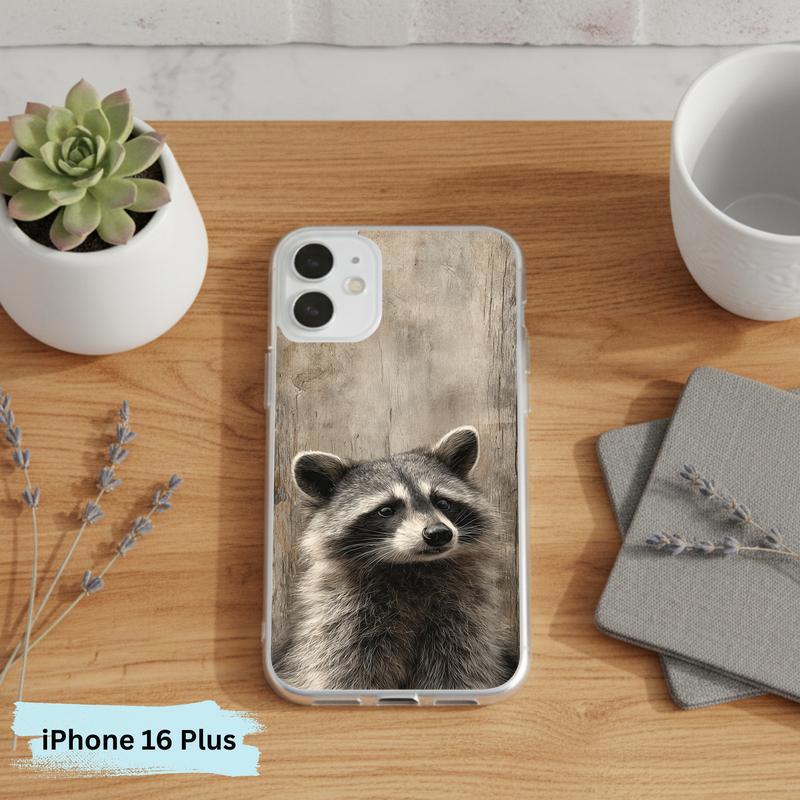 Farmhouse Sarcastic Raccoon Phone Case IPhone Farmhouse Sarcastic Raccoon Phone Case IPhone