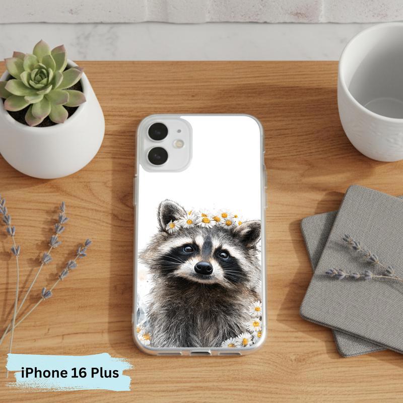 Hippy Meme Raccoon Flower Power Stare Phone Case IPhone Hippy Meme Raccoon Flower Power Stare Phone Case IPhone