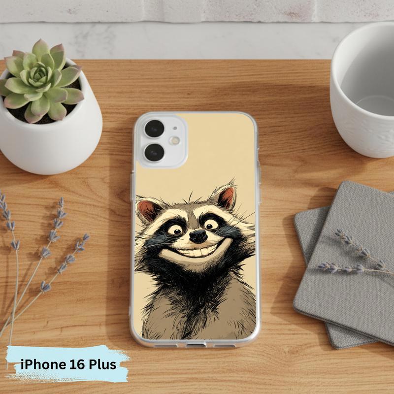 Meme Raccoon, Trash Bandit Grin Phone Case IPhone