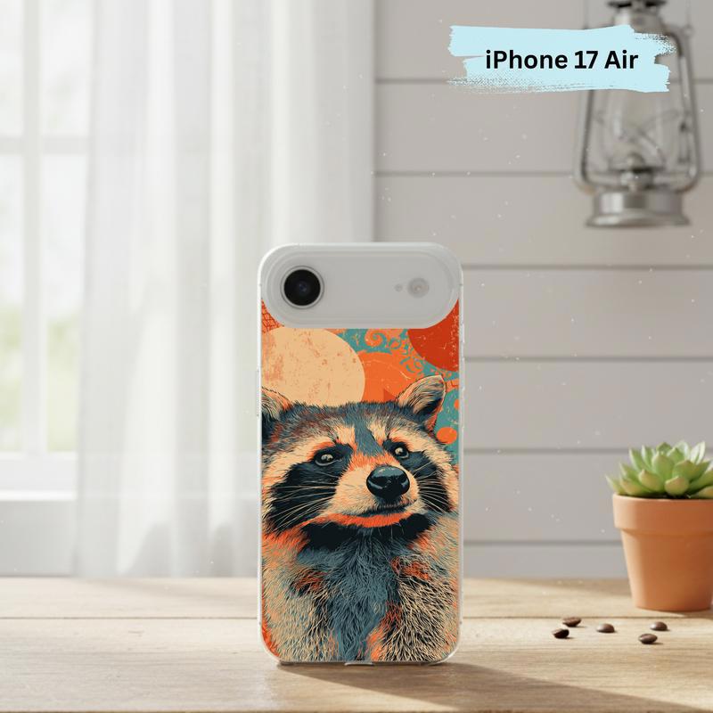 Hippy Meme Raccoon Groovy Smirk Phone Case IPhone Hippy Meme Raccoon Groovy Smirk Phone Case IPhone