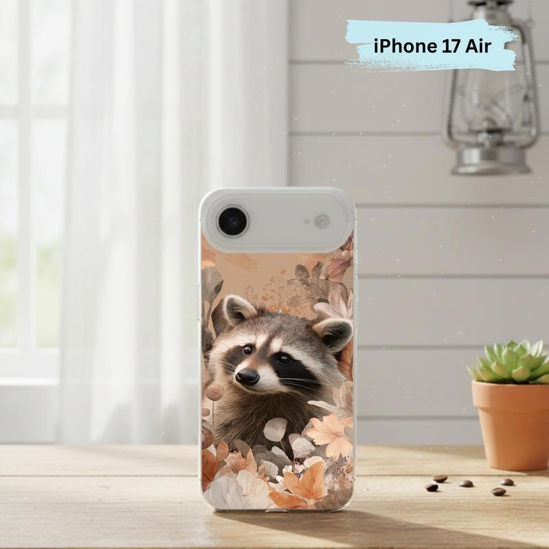 Hippy Sarcastic Raccoon Forest Aura Phone Case IPhone