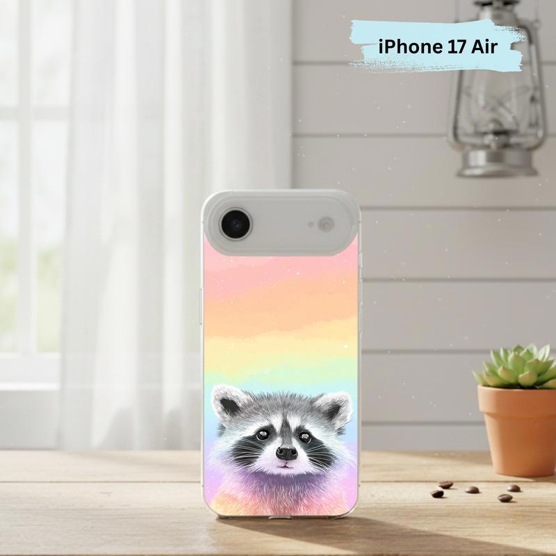 Pastel Rainbow Baby Raccoon Joy – Rainbow Raccoon Phone Case IPhone Pastel Rainbow Baby Raccoon Joy – Rainbow Raccoon Phone Case IPhone