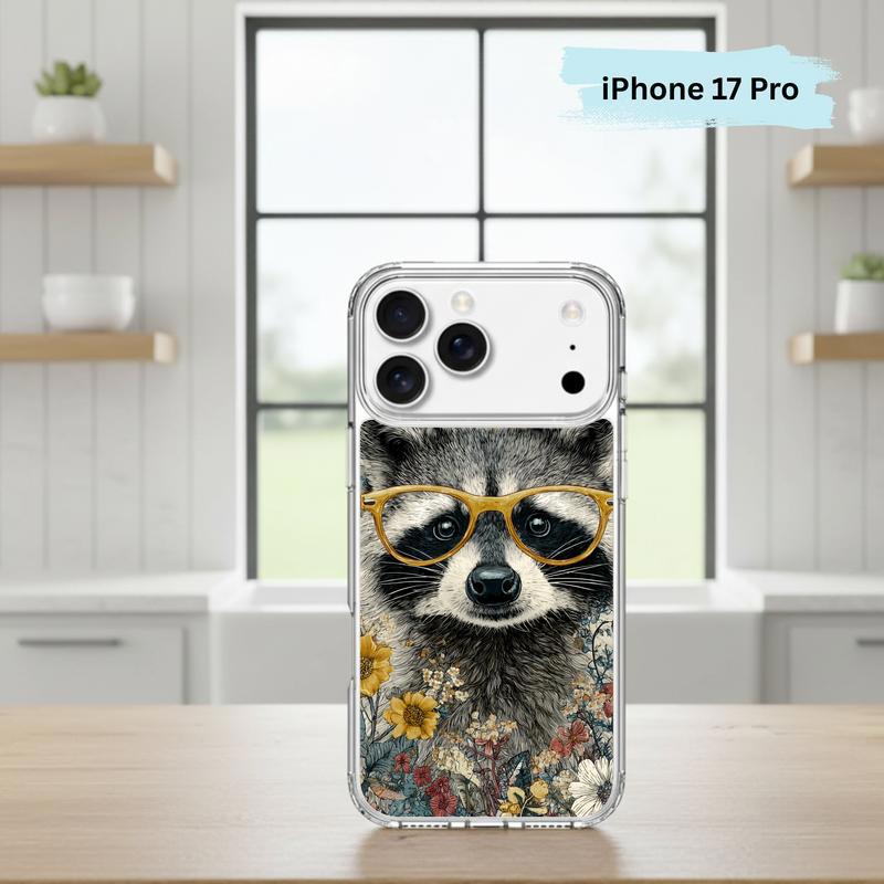 Vintage Peace Hippy Meme Raccoon Phone Case IPhone Vintage Peace Hippy Meme Raccoon Phone Case IPhone