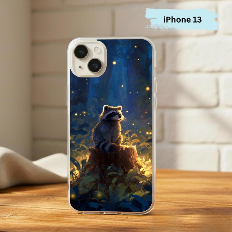 Magical Woodland Raccoon Phone Case IPhone Magical Woodland Raccoon Phone Case IPhone