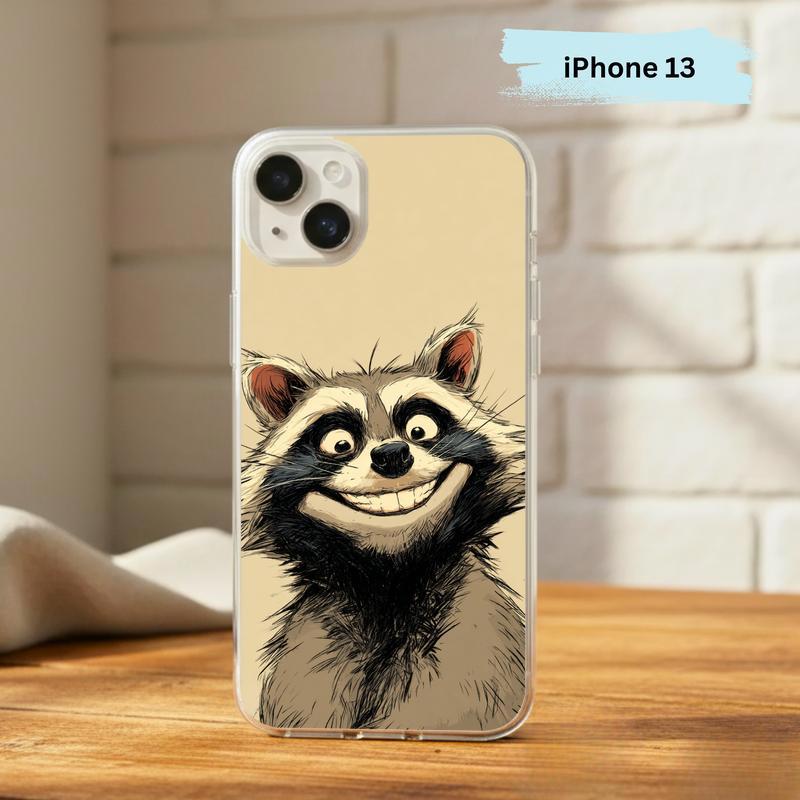 Meme Raccoon, Trash Bandit Grin Phone Case IPhone