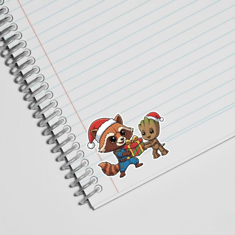 Funny Rocket Raccoon Sticker