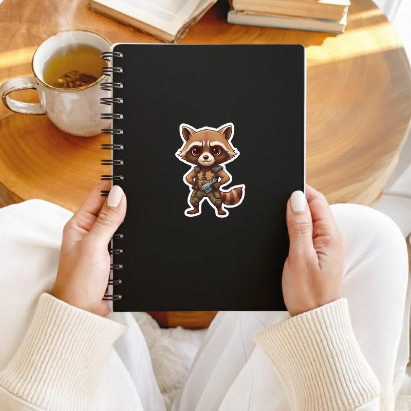 Cute Chibi Rocket Raccoon Meme Sticker