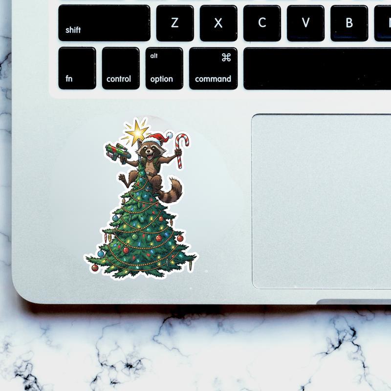 Rocket Raccoon Merry Chaos Mode Sticker Rocket Raccoon Merry Chaos Mode Sticker