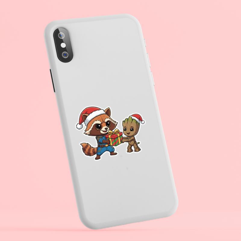 Funny Rocket Raccoon Sticker