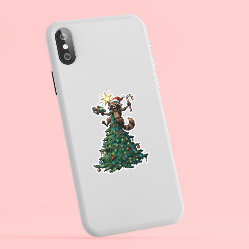 Rocket Raccoon Merry Chaos Mode Sticker Rocket Raccoon Merry Chaos Mode Sticker
